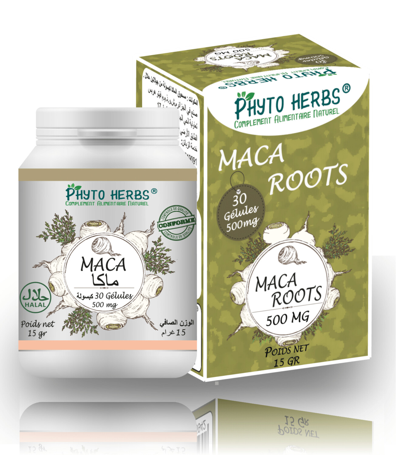 Maca Roots 30 gélules  ماكا