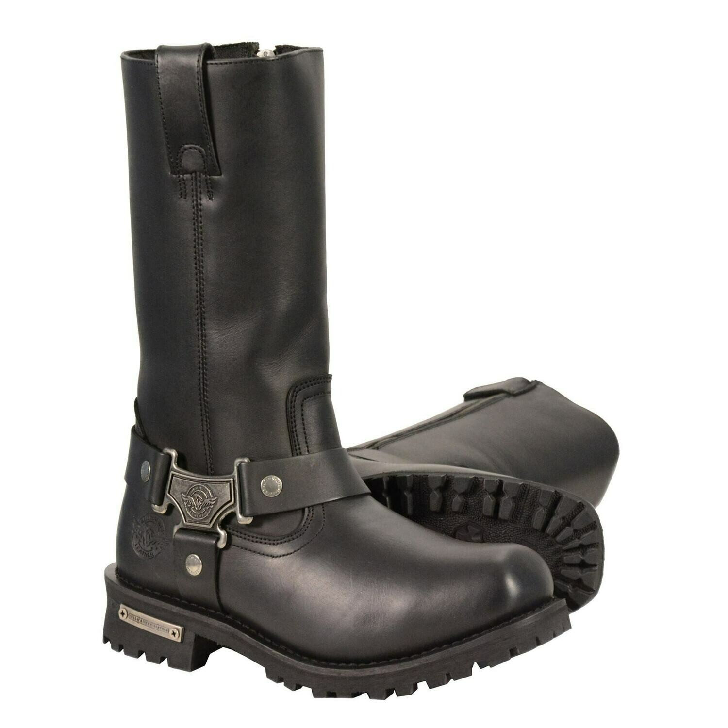 Style: 9061 Men's 11" water proof harness square toe.
