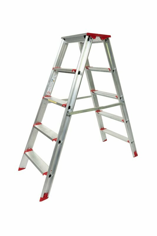 Stufenstehleiter Beidseitig besteigbar Stufenstehleiter Beidseitig besteigbar