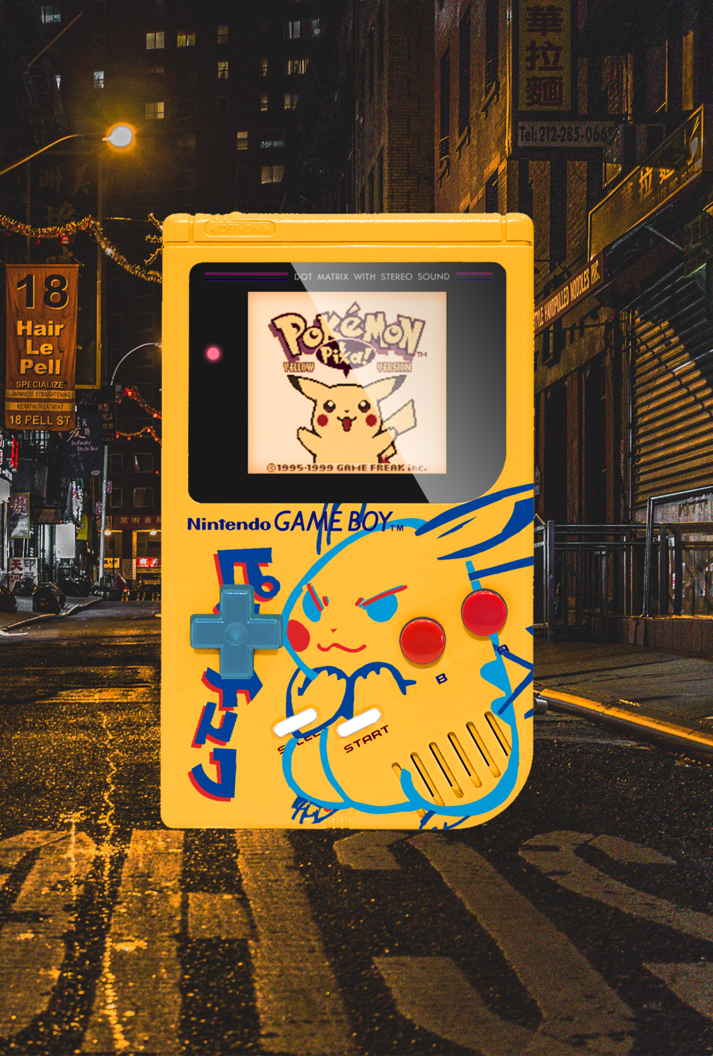 GAME BOY CLASSIC : PIKACHU EDITION