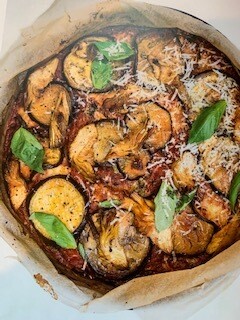 Vegan Aubergine Parmigiana
