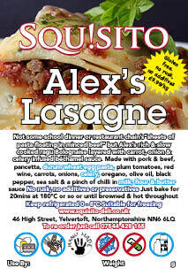 Alex&#39;s Lasagne alla Bolognese