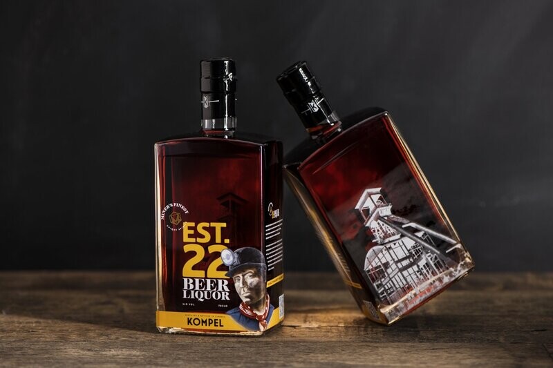 Kompel Miner's Finest - Est. 22 "Beer Liquor" -  70cl