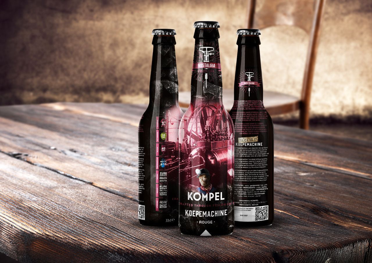 Nostalgia Box (12x33cl) - Batch No. 17  Nostalgia Box (12x33cl) - Batch No. 17 " Koepemachine" - Rouge