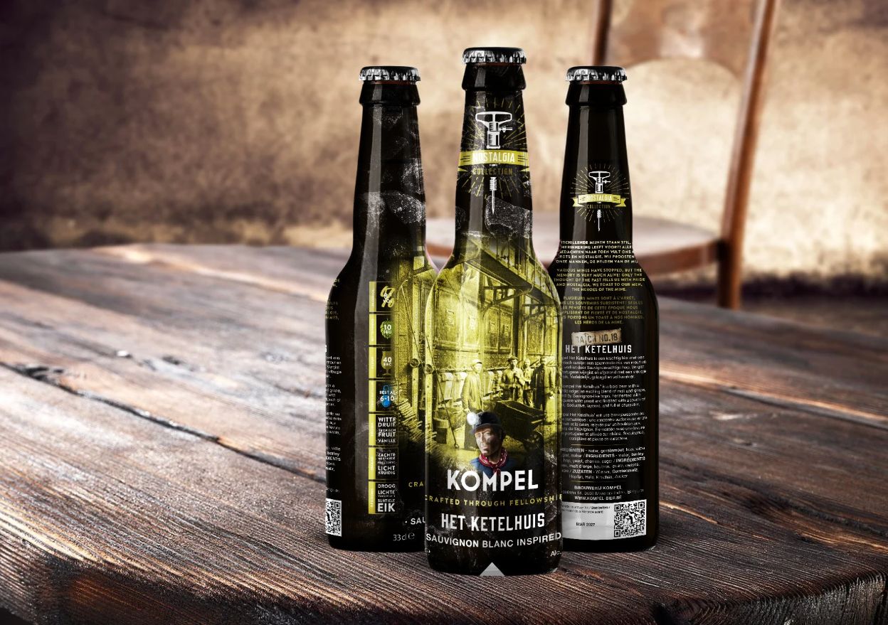 NIEUW - Nostalgia Box (12x33cl) - Batch No. 18  NIEUW - Nostalgia Box (12x33cl) - Batch No. 18 " Het Ketelhuis" - Sauvignon Blanc Inspired