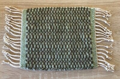 Tapis mini "Quadratus" vert