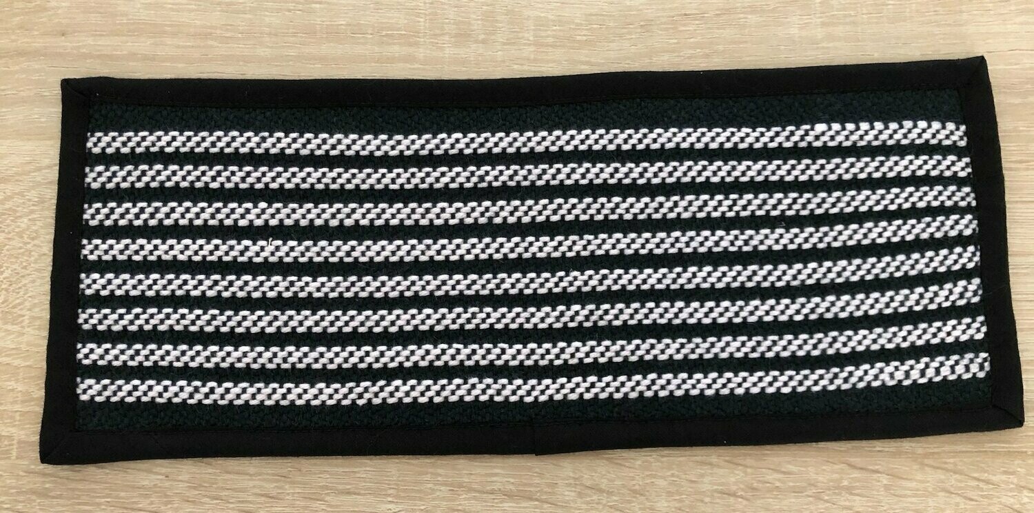2 Sous-verres "Esykaïégo" noir/rose pâle