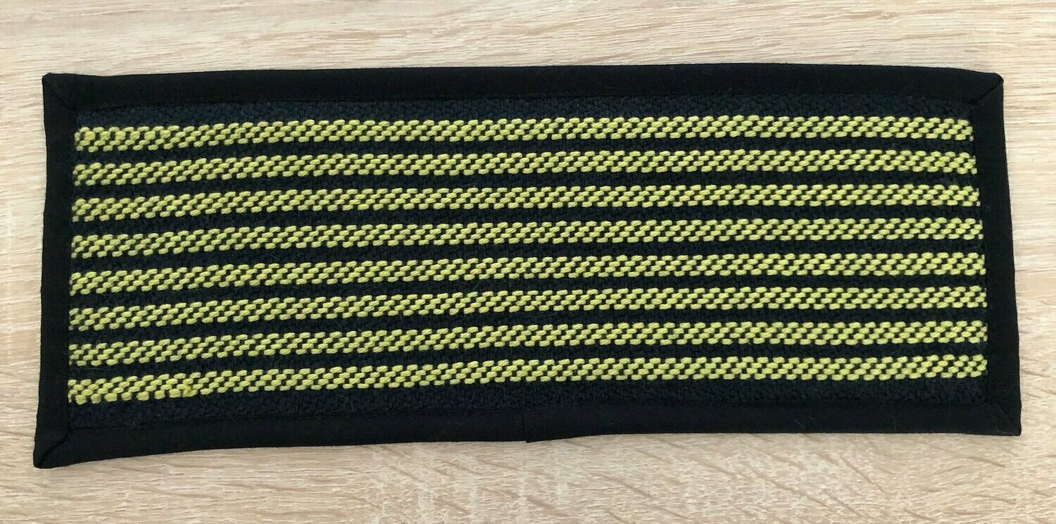 2 Sous-verres "Esykaïégo" noir/vert