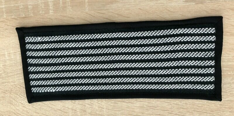 2 Sous-verres "Esykaïégo" noir/gris pâle