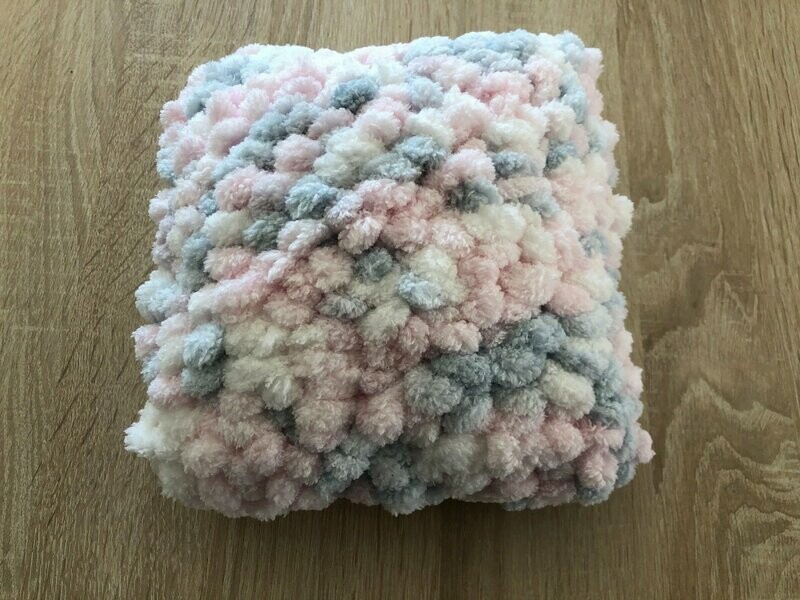 Coussin "Nouvolé" ciel d'aurore