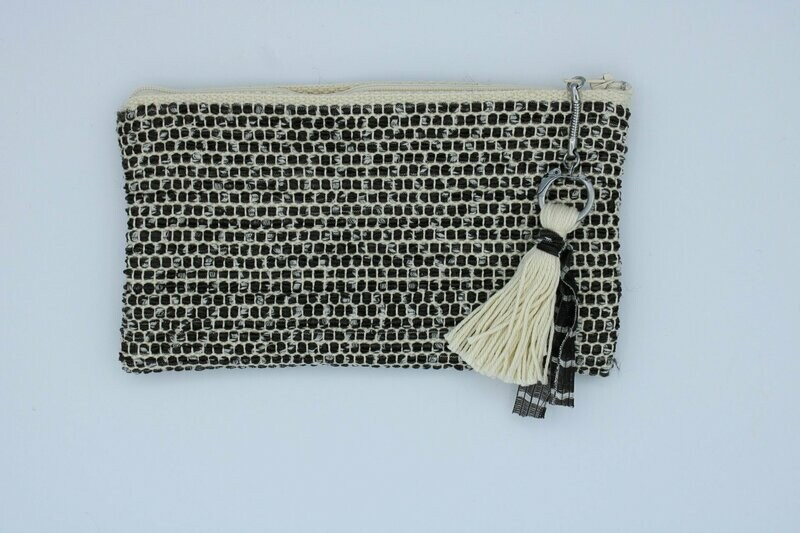 Trousse "Soshik" organza marron