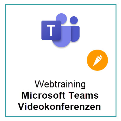 Microsoft Teams Videokonferenzen Webtraining
(2 Stunden)