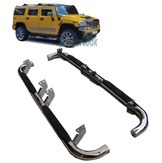 Marche Pieds en acier inoxydable pour Hummer H2