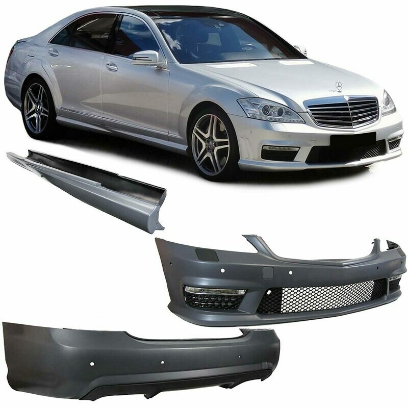 Kit de carrosserie complet pour Mercedes classe S W221 Look AMG