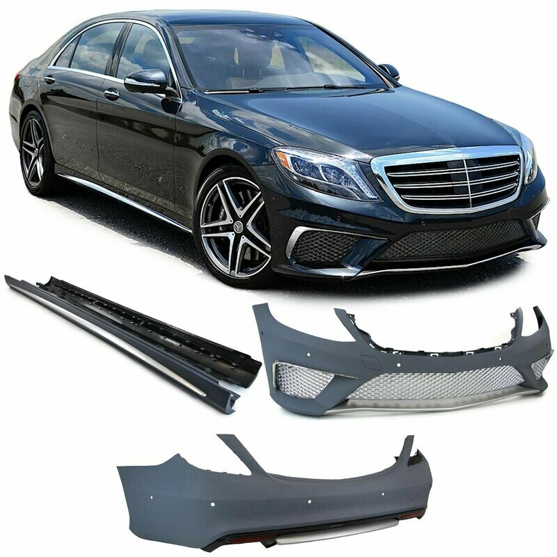 Kit de carrosserie complet pour Mercedes Classe S W222 Look AMG _ VERSION LONGUE