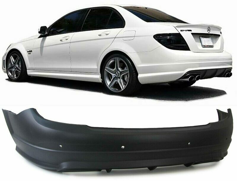 Pare choc arrière pour Mercedes Classe C W204 Look AMG