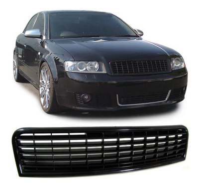 Calandre / Grille noir pour Audi A4 B6 8E 2000-2004