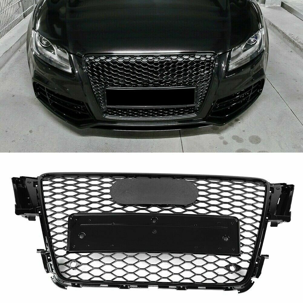 Calandre / Grille nid d'abeille pour Audi A5 look RS5 de 2007-2012