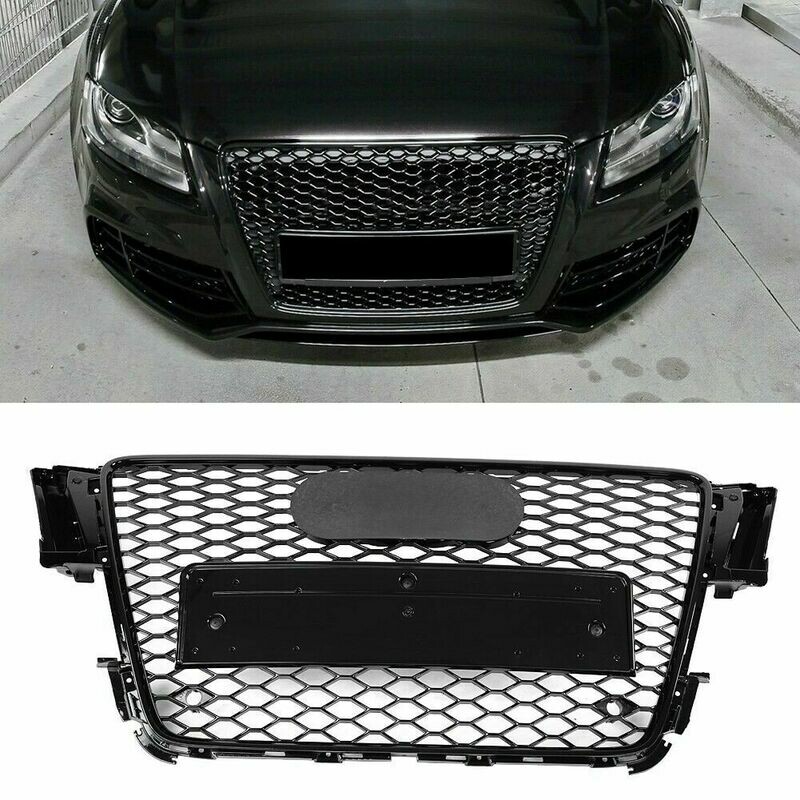 Calandre / Grille nid d'abeille pour Audi A5 look RS5 de 2007-2012