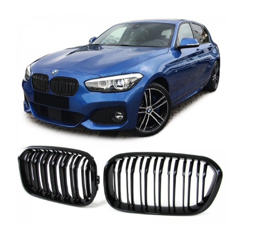 Calandre Grille Double Lame Pour Bmw Serie 1 F F21 Noir Brillant Look Pack M Performance Motorsport Phase 2 Apres 15 Lci Calandre Grille Double Lame Pour Bmw Serie 1 F F21 Noir Brillant Look Pack M Performance Motorsport Phase 2 Apres 15 Lci