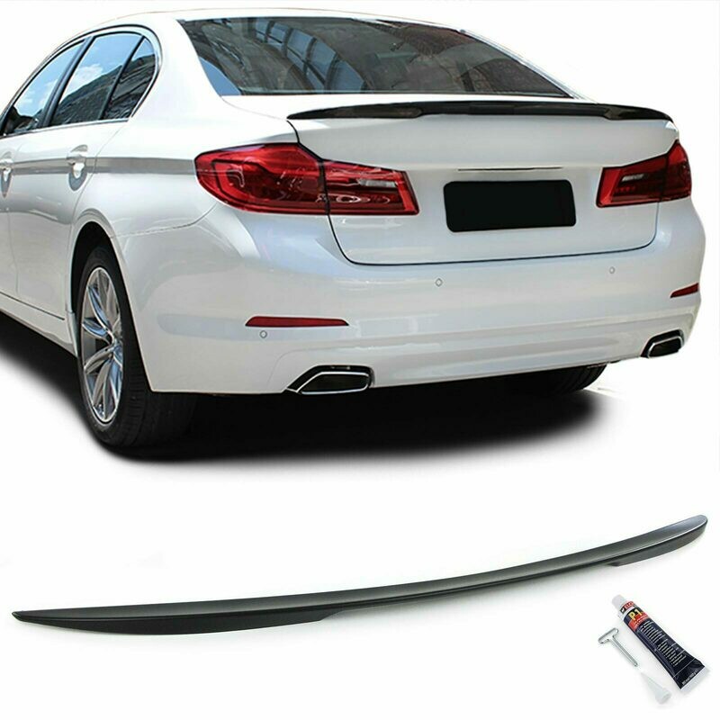 Becquet arrière performance noir mat pour BMW Série 5 G30 G38 à partir de 2016