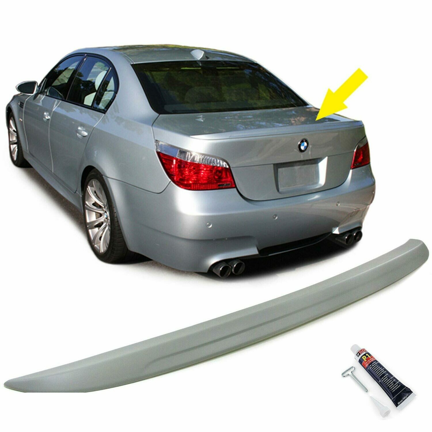 Becquet arrière Sport Look pour BMW Série 5 E60 Berline 2003-2010