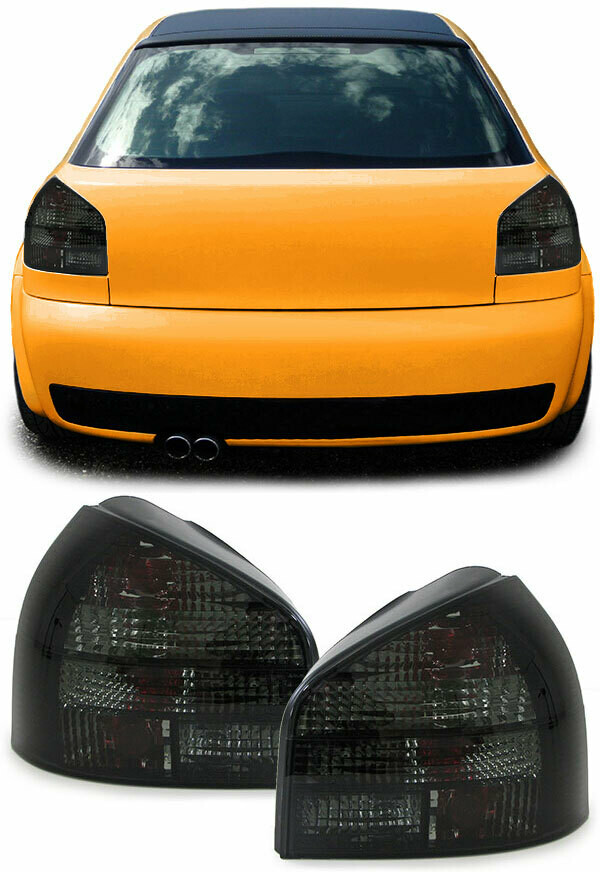 Paire de feux arrière Audi A3 8L 96-03 fumés