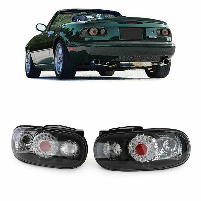 Paire de feux arrière à LED noir pour Mazda MX5 NA 1989-1998
