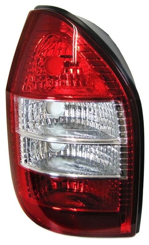 Feu arrière gauche rouge clair pour Opel Zafira 1999-2005