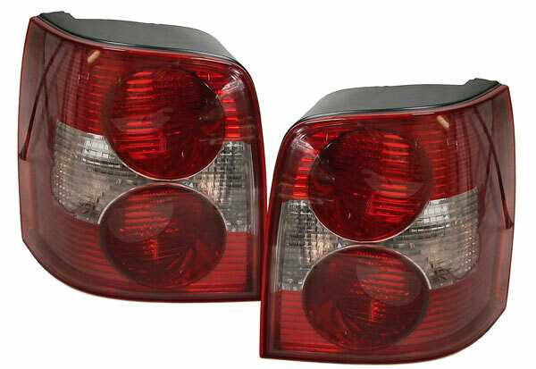 Paire de feux arrière rouge blanc pour Volkswagen Passat Variant 3BG B5 2000 - 2005