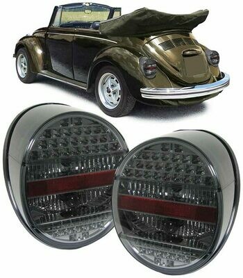 Paire de feux arrière à LED fumé pour Volkswagen Beetles à partir de 1972