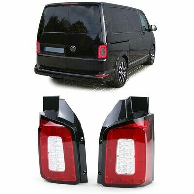 Paire de feux arrière à LED rouge clair pour  VW T6 Bus à partir de 2015