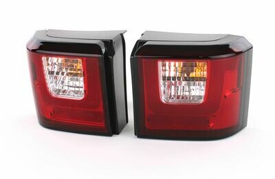 Paire de feux arrière à LED rouge clair pour Volkswagen T4 Transporter Bus 1990 - 2003