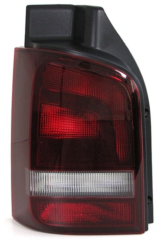 Feu arrière gauche noir pour Volkswagen T5 Bus Transporter Multivan de 09
