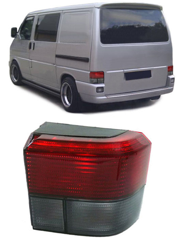 Feu arrière droit rouge gris pour Volkswagen Bus T4 1990