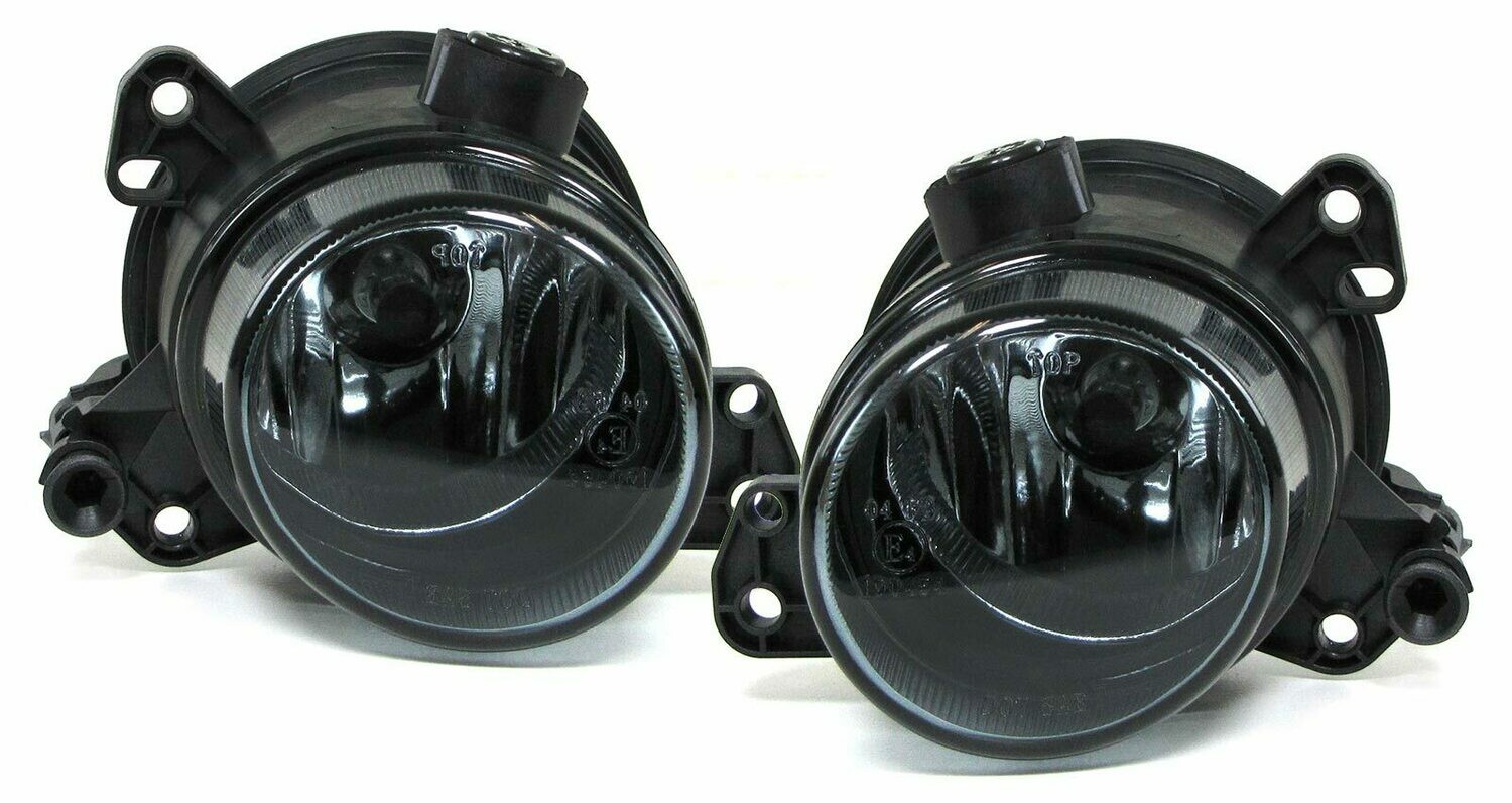 Paire de feux antibrouillard noir fumé pour Mercedes Classe E W212 C207 2009 - 2012