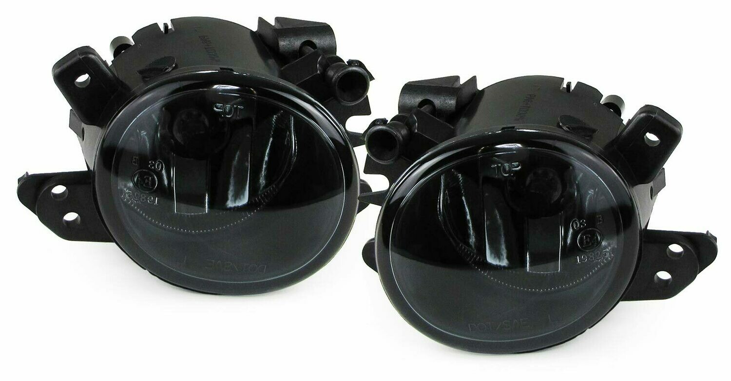 Paire de feux antibrouillard noir fumé pour Mercedes Classe C W204 CL C216 GLK X204