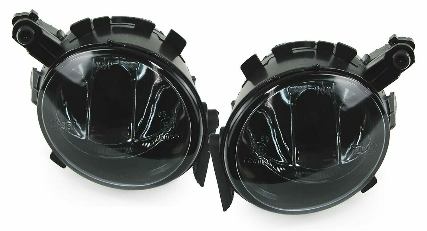 Paire de feux antibrouillard noir fumé pour Seat Ibiza V Altea Toledo de 2008