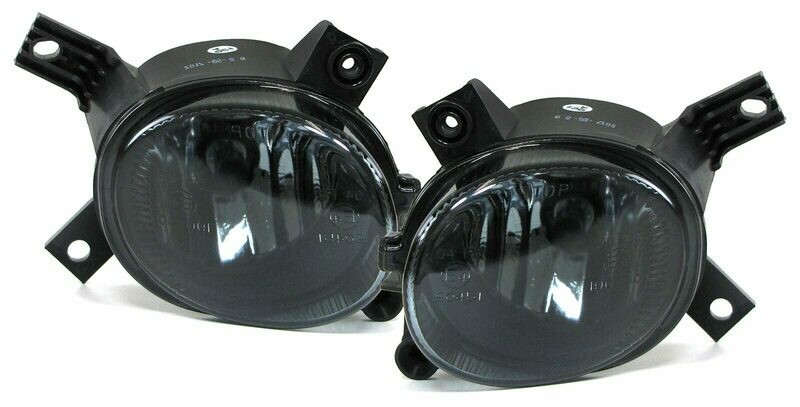 Paire de feux antibrouillard noir fumé pour Audi A3 8P1 8P7 A4 B7 8E B6 8H
