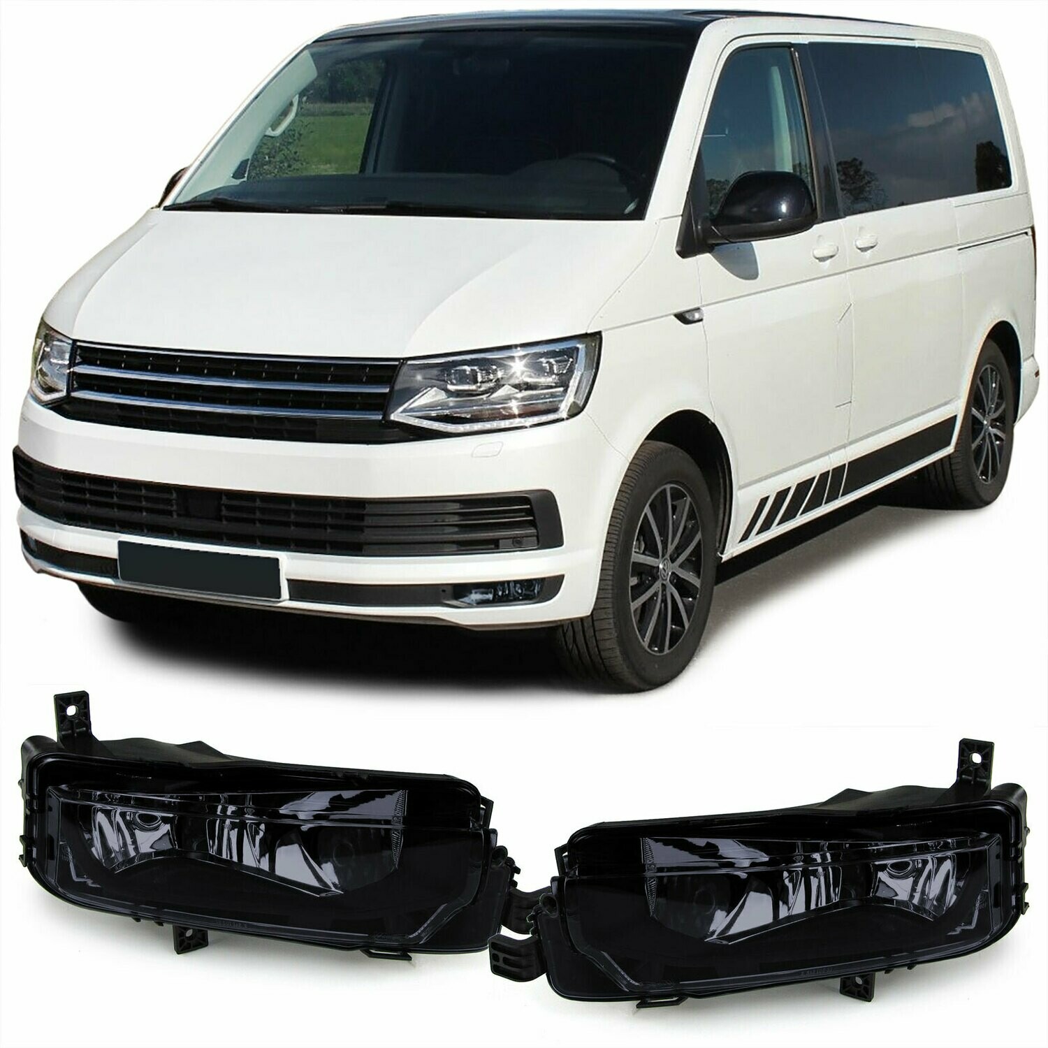 Paire de feux antibrouillard pour Volkswagen T6 Multivan à partir de 2015