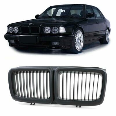 Calandre / Grille​ Sport Look noir mat pour BMW Série 7 E32 1886 - 1994