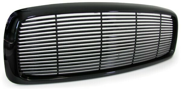 Calandre / Grille​ sans emblème noir pour Dodge Ram 2002 - 2005