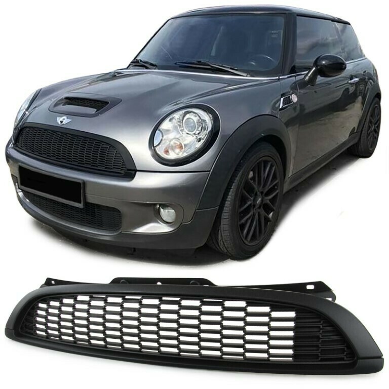 Calandre / Grille​ Sport Look Noir Mat pour Mini Cooper R55 R56 R57 R58 2006 - 2013