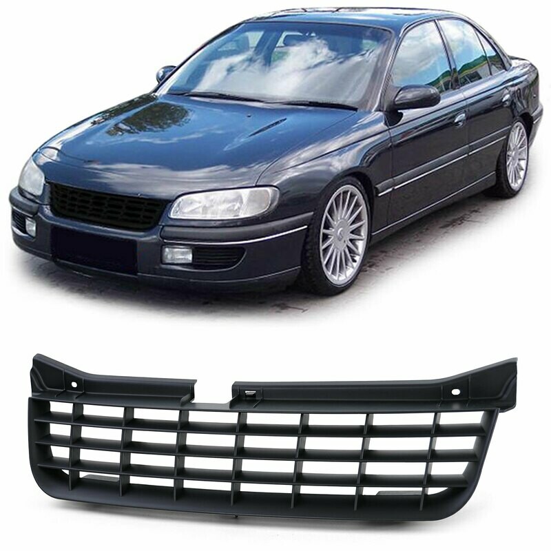 Calandre / Grille​ Sport Look Noir Mat pour Opel Omega B 1994 - 1999