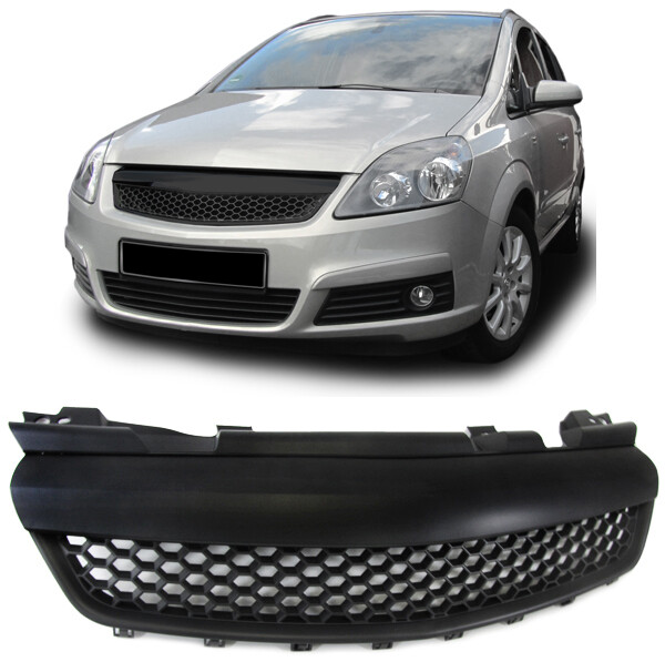 Calandre / Grille​ Sport Look Noir Mat pour Opel Zafira B 2005 - 2008