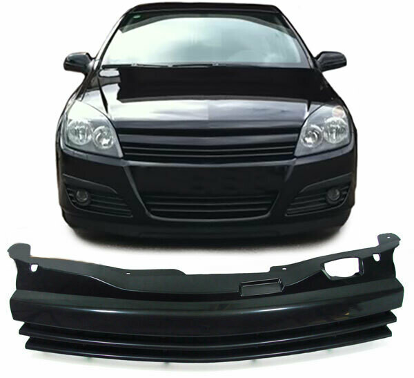 Calandre / Grille​ Sport Look Noir pour Opel Astra H 2004 - 2006