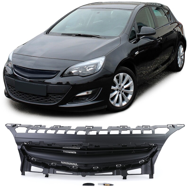Calandre / Grille Sport Look Noir pour Opel Astra J GTC 2012 - 2015