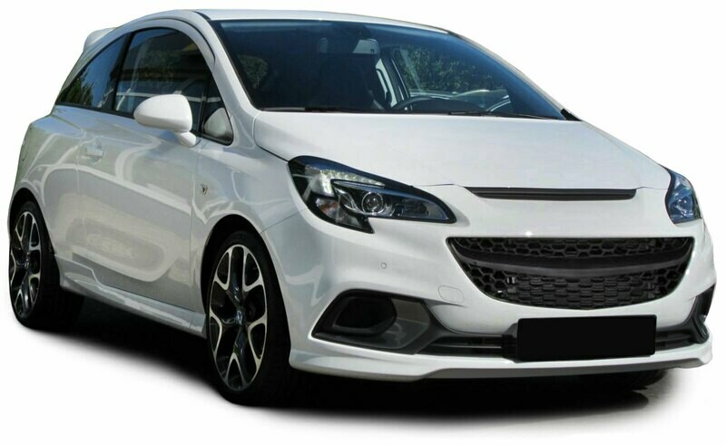 Calandre / Grille Sport Look Noir pour Opel Corsa E à partir de 2014