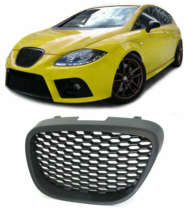 Calandre / Grille noir pour Seat Altea 5P Toledo 5P Leon 1P 2004 - 2009
