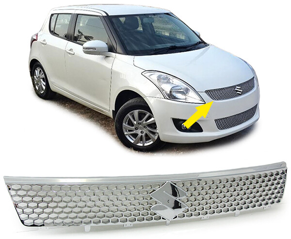 Calandre / Grille Chromé pour Suzuki Swift 2005 - 2008